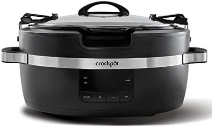 Crock-Pot Thermoshield 6 Quart Slow Cooker with Carry Handles | HFFG