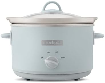 Crock-Pot 4.5 Quart Manual Slow Cooker – Macaroon Blue | BHIG