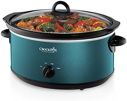 Crock-Pot 7 Quart Manual Slow Cooker – Turquoise | SBAH