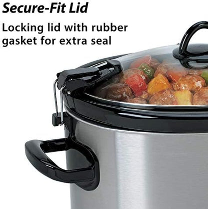 Crock-Pot Cook & Carry 6 Quart Portable Slow Cooker | JDZX