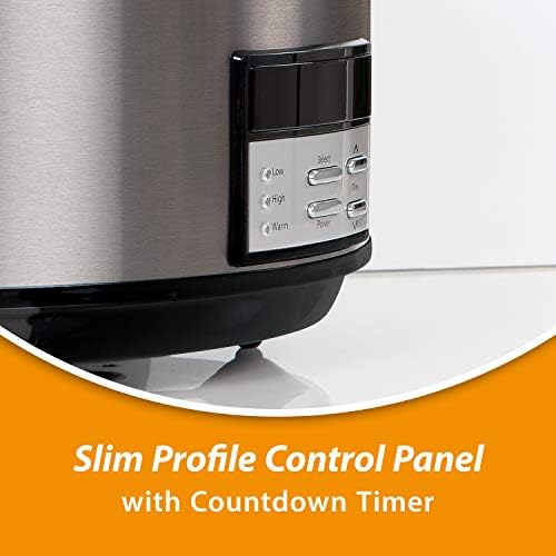 Crock-Pot 8 Quart Programmable Slow Cooker with Auto Warm | UHF8