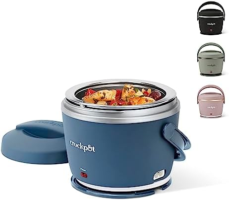 Crock-Pot Electric Lunch Box Food Warmer 20oz – Faded Blue | 3N7I
