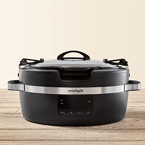 Crock-Pot Thermoshield 6 Quart Slow Cooker with Carry Handles | HFFG