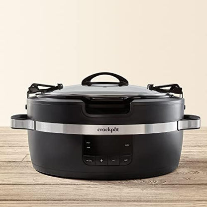 Crock-Pot Thermoshield 6 Quart Slow Cooker with Carry Handles | HFFG