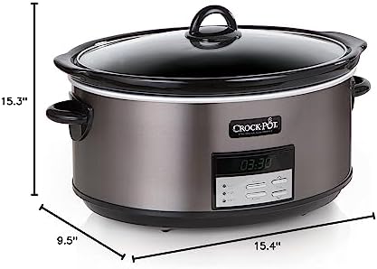 Crock-Pot 8 Quart Programmable Slow Cooker with Auto Warm | UHF8