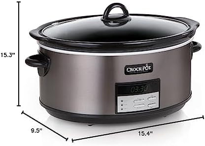 Crock-Pot 8 Quart Programmable Slow Cooker with Auto Warm | UHF8