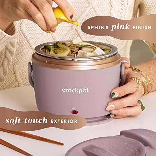 Crock-Pot Electric Lunch Box Food Warmer 20oz – Blush Pink | RMKG