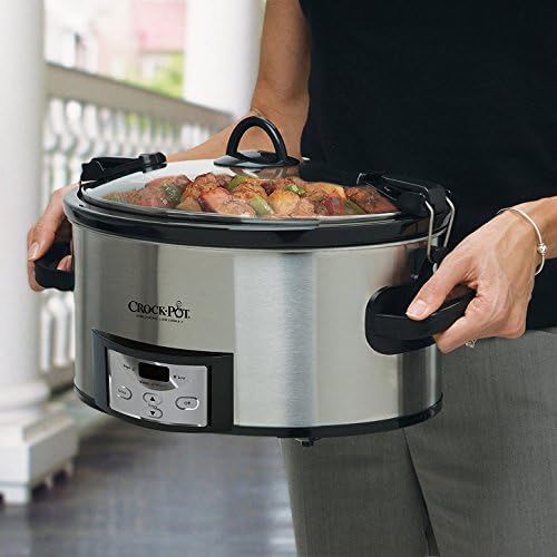 Crock-Pot Cook & Carry 6 Quart Programmable Slow Cooker | E376
