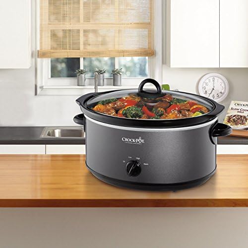 Crock-Pot 7 Quart Slow Cooker – Charcoal | 1J28