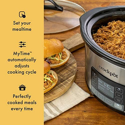 Crock-Pot MyTime 6 Quart Programmable Slow Cooker | K8KG