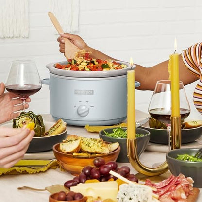 Crock-Pot 4.5 Quart Manual Slow Cooker – Macaroon Blue | BHIG
