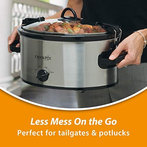 Crock-Pot Cook & Carry 6 Quart Portable Slow Cooker | JDZX