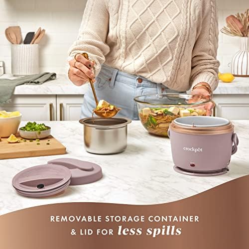Crock-Pot Electric Lunch Box Food Warmer 20oz – Blush Pink | RMKG