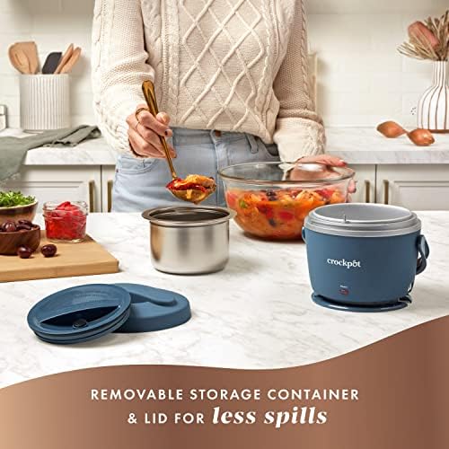 Crock-Pot Electric Lunch Box Food Warmer 20oz – Faded Blue | 3N7I
