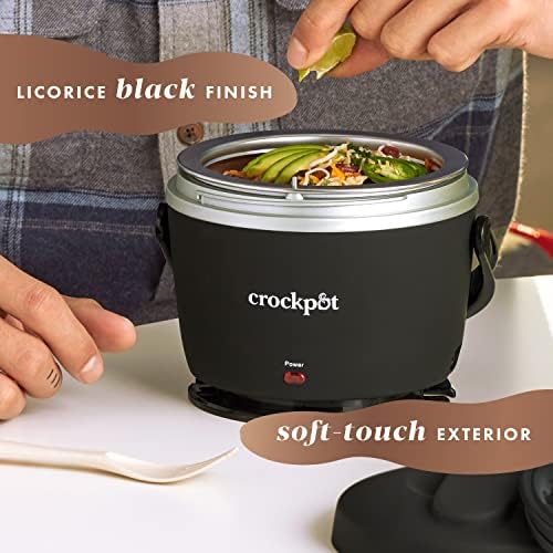 Crock-Pot Electric Lunch Box Food Warmer 20oz – Black | C6RP