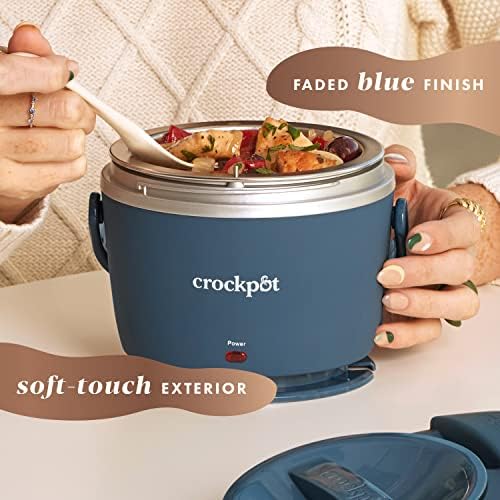 Crock-Pot Electric Lunch Box Food Warmer 20oz – Faded Blue | 3N7I