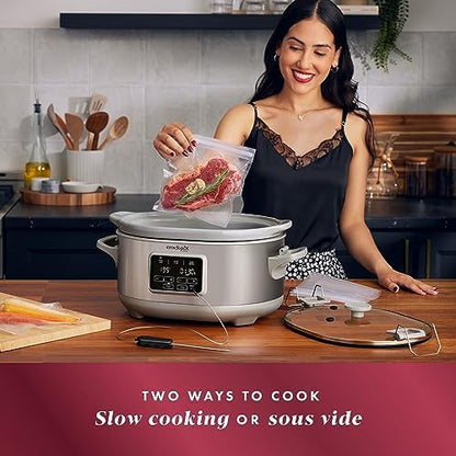 Crock-Pot 7 Quart Programmable Cook & Carry Slow Cooker | P9QN