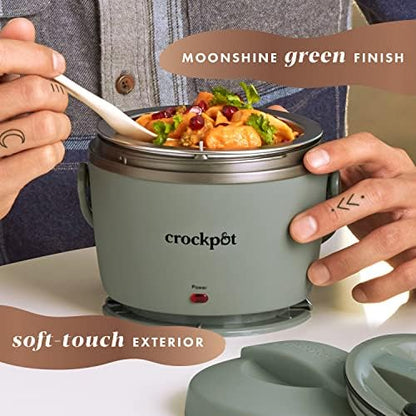 Crock-Pot Portable Electric Lunch Box Food Warmer – Green | 6H01