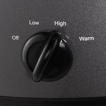 Crock-Pot 7 Quart Slow Cooker – Charcoal | 1J28