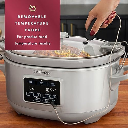 Crock-Pot 7 Quart Programmable Cook & Carry Slow Cooker | P9QN