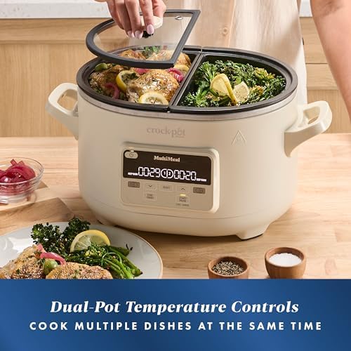 Crock-Pot MultiMeal Multicooker with Programmable Slow Cooker | 26T6 | BZ0D