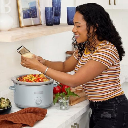 Crock-Pot 4.5 Quart Manual Slow Cooker – Macaroon Blue | BHIG