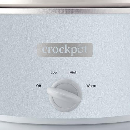 Crock-Pot 4.5 Quart Manual Slow Cooker – Macaroon Blue | BHIG