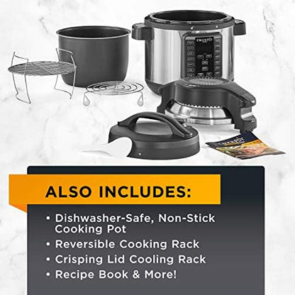 Crock-Pot Express Crisp 8 Quart 10-in-1 Pressure Cooker | PTIH