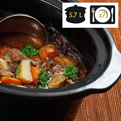 Crock-Pot Cook & Carry 6 Quart Portable Slow Cooker | JDZX