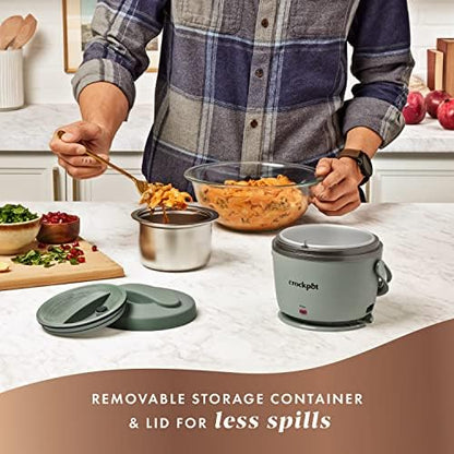 Crock-Pot Portable Electric Lunch Box Food Warmer – Green | 6H01