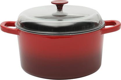 Crock-Pot 3 Quart Enameled Cast Iron Dutch Oven – Aqua | 385A