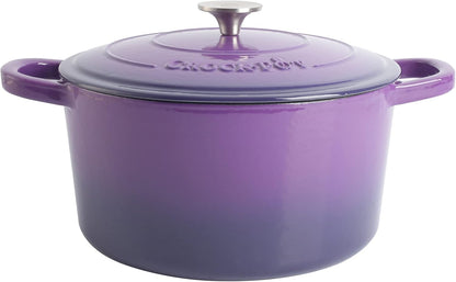 Crock-Pot 3 Quart Enameled Cast Iron Dutch Oven – Aqua | 385A