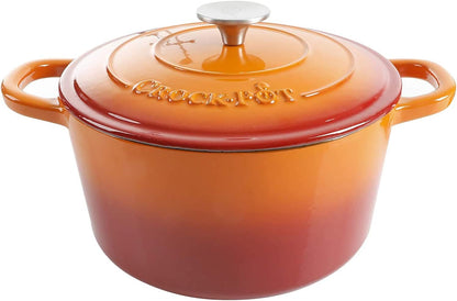 Crock-Pot 3 Quart Enameled Cast Iron Dutch Oven – Aqua | 385A