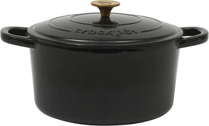 Crock-Pot 3 Quart Enameled Cast Iron Dutch Oven – Aqua | 385A