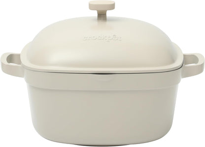 Crock-Pot 3 Quart Enameled Cast Iron Dutch Oven – Aqua | 385A