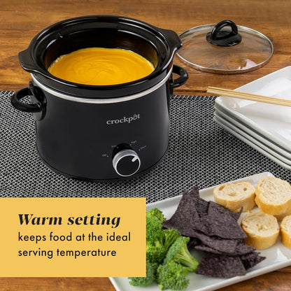 Crock-Pot 2 Quart Mini Slow Cooker – Classic Compact Cooker | SS0H | DRYJ